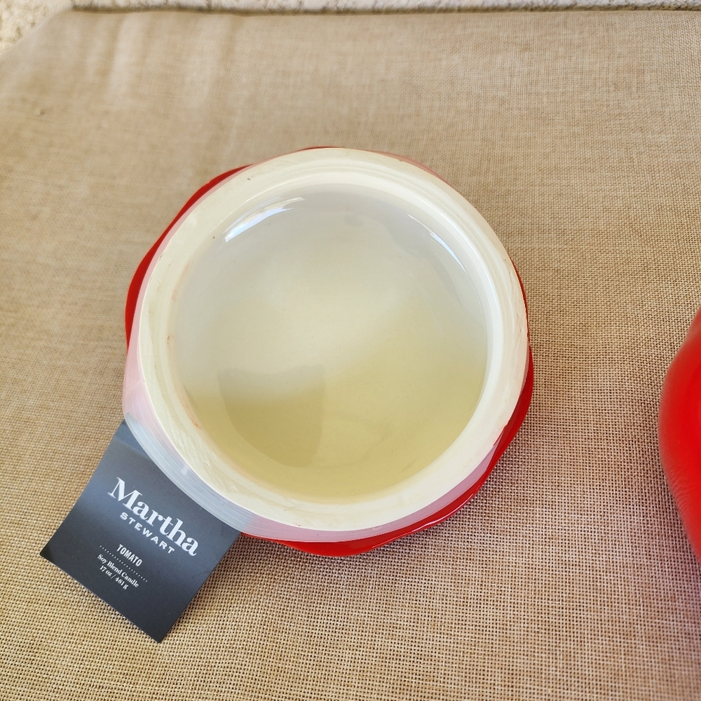 Nrw Martha Stewart Tomato Scented Soy Blend Candle 17 OZ. - Picture 7 of 9